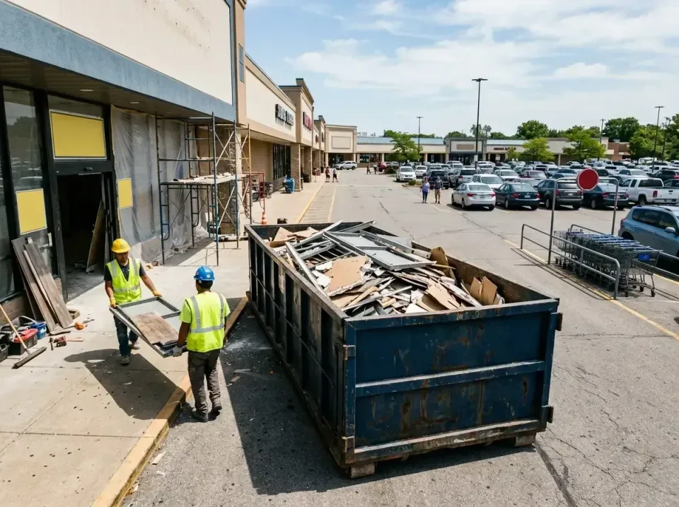 retail-store-renovation-debris-003 — frequently asked questions, Roll-off Dumpster Rentals in North Muskegon, MI
